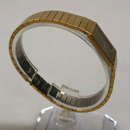 セイコー ラサール クオーツ スクエア ゴールド レディース 6730-5749 SEIKO【AFI8】