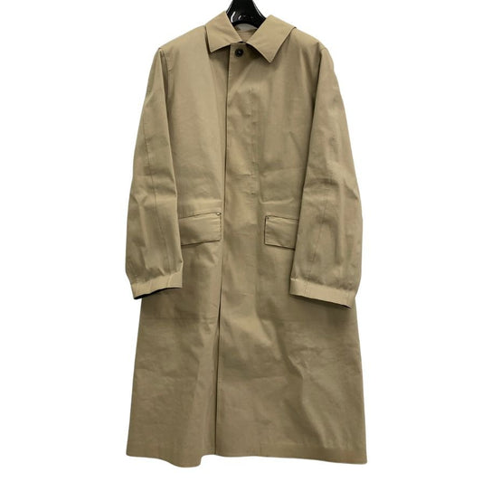 極美品◆マッキントッシュ ステンカラーコート コットン ゴム引き ライナー付 ベージュ メンズ サイズ36 MACKINTOSH 【AFF22】