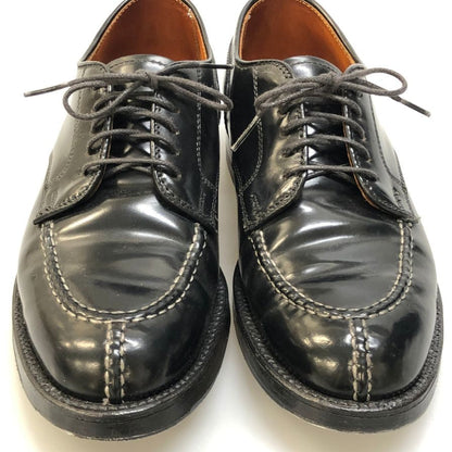オールデン レザーシューズ 2451 Uチップ コードバン メンズ 5ハーフ 黒 Alden ビジネスシューズ 約23.5cm【LA】【中古】