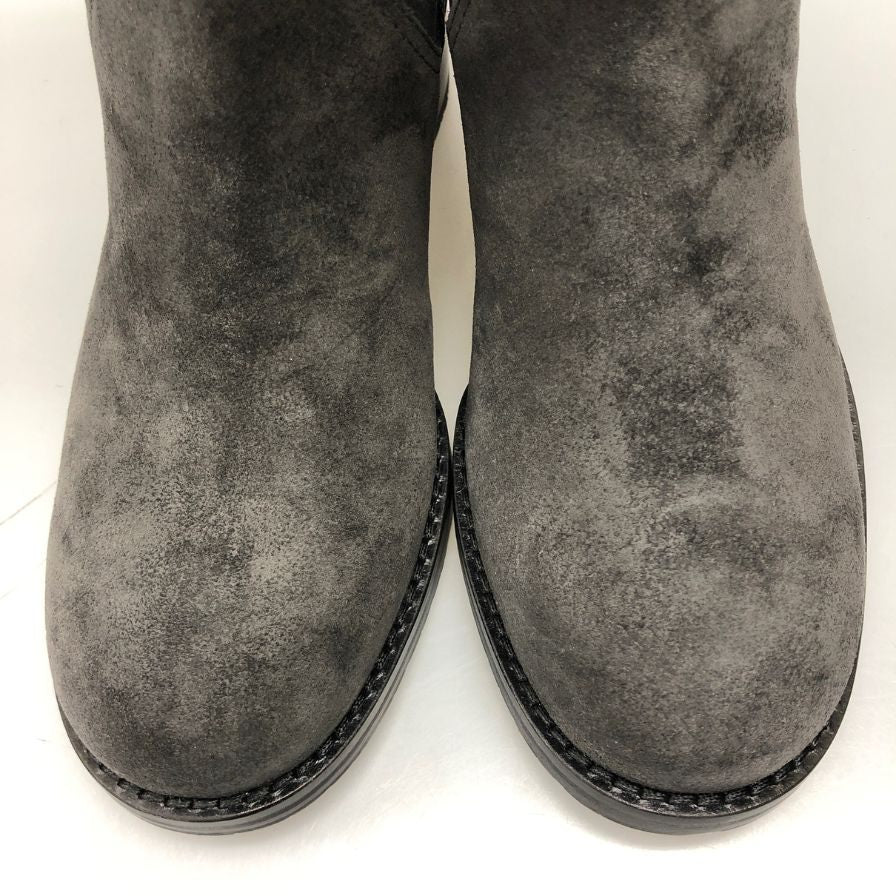 ジミーチュウ ロングブーツ ヌバックレザー サイズ36 レディース グレー系 JIMMY CHOO 約23.0cm【AFD1】