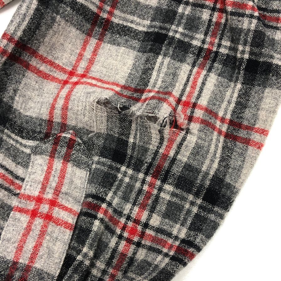 中古■ペンドルトン 50S チェックシャツ オープンカラー USA製 総柄 メンズ サイズM PENDLETON 【AFB38】