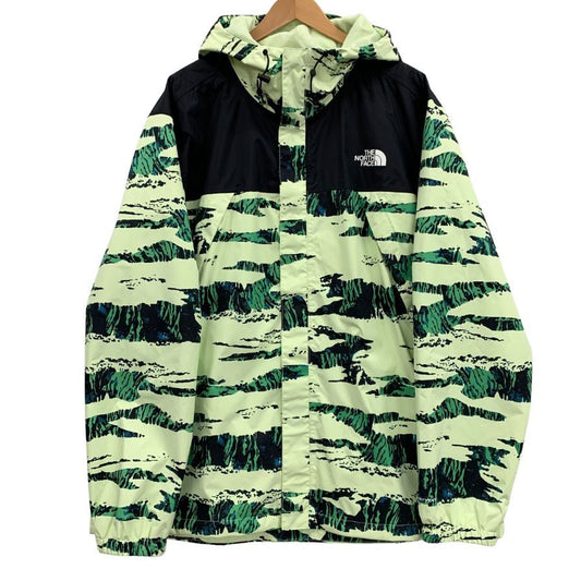 美品◆ノースフェイス マウンテン パーカー USA メンズ XXL 総柄  THE NORTH FACE 【AFB2】