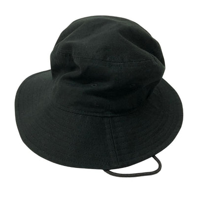 ニューエラ サファリハット ブラック サイズM〜L NEW ERA【AFI20】【中古】