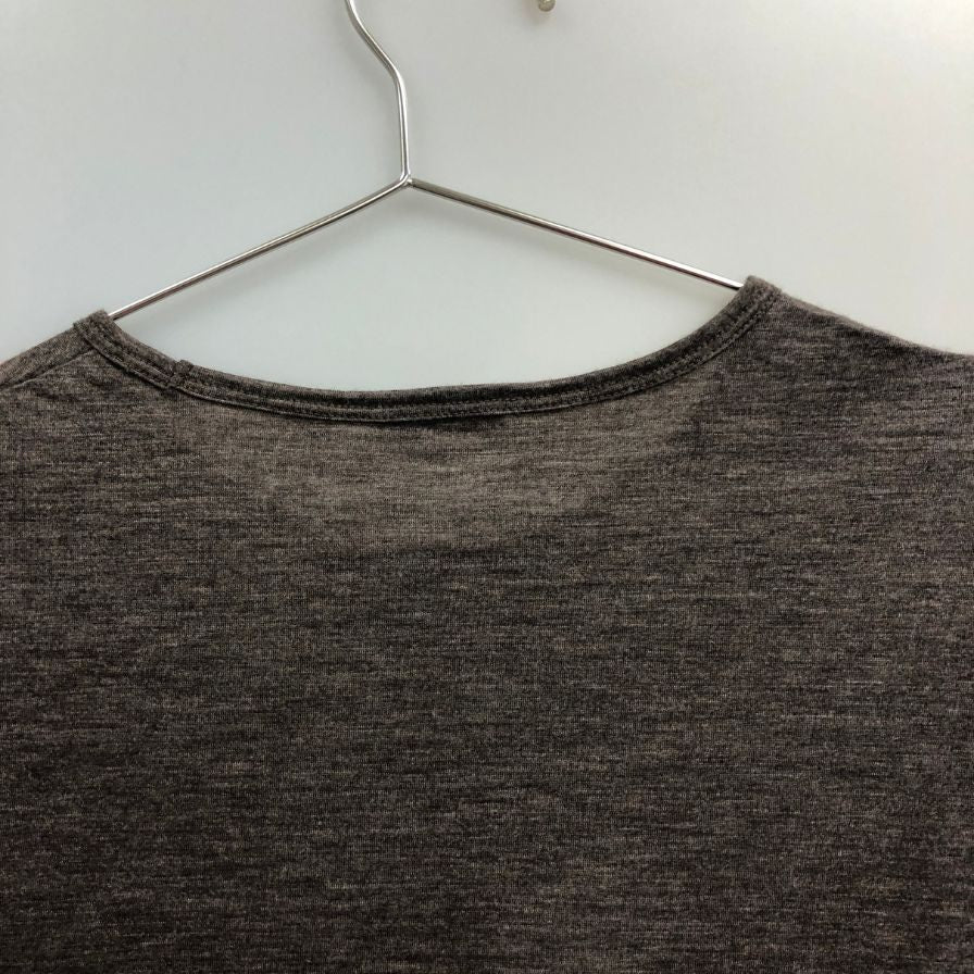 美品◆キャッシュ＆バルバ Tシャツ カシミヤ想定 サイズ不明 グレー メンズ cash & barba 【AFB27】