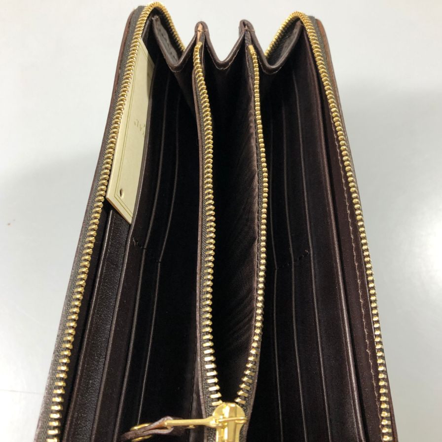 グレンロイヤル 長財布 ラウンドジップ ブライドルレザー ダークブラウン GLENROYAL【AFI1】