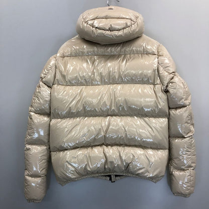 極美品◆ヘルノ ダウンジャケット PI001079U サイズ46 メンズ ベージュ系 HERNO 【AFA10】