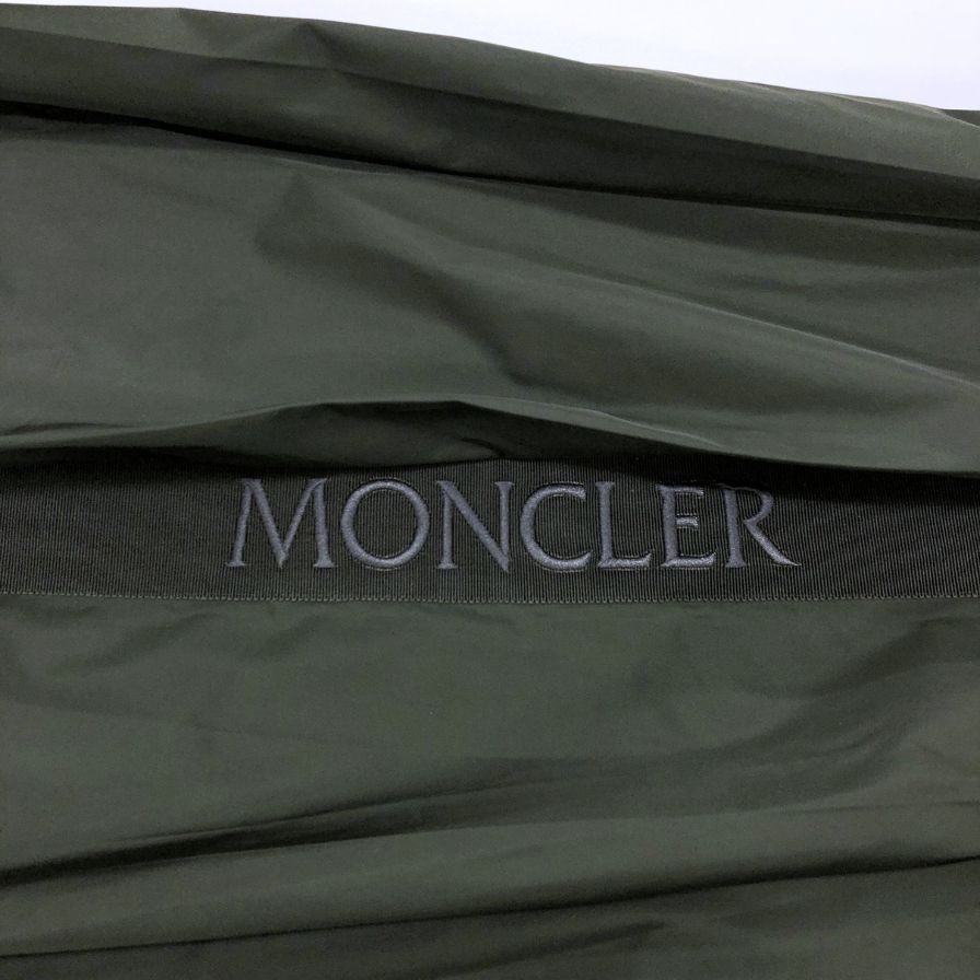 モンクレール 20SS GONNA ナイロンプリーツスカート サイズ38 レディース カーキ F20932071200 MONCLER【AFB38】