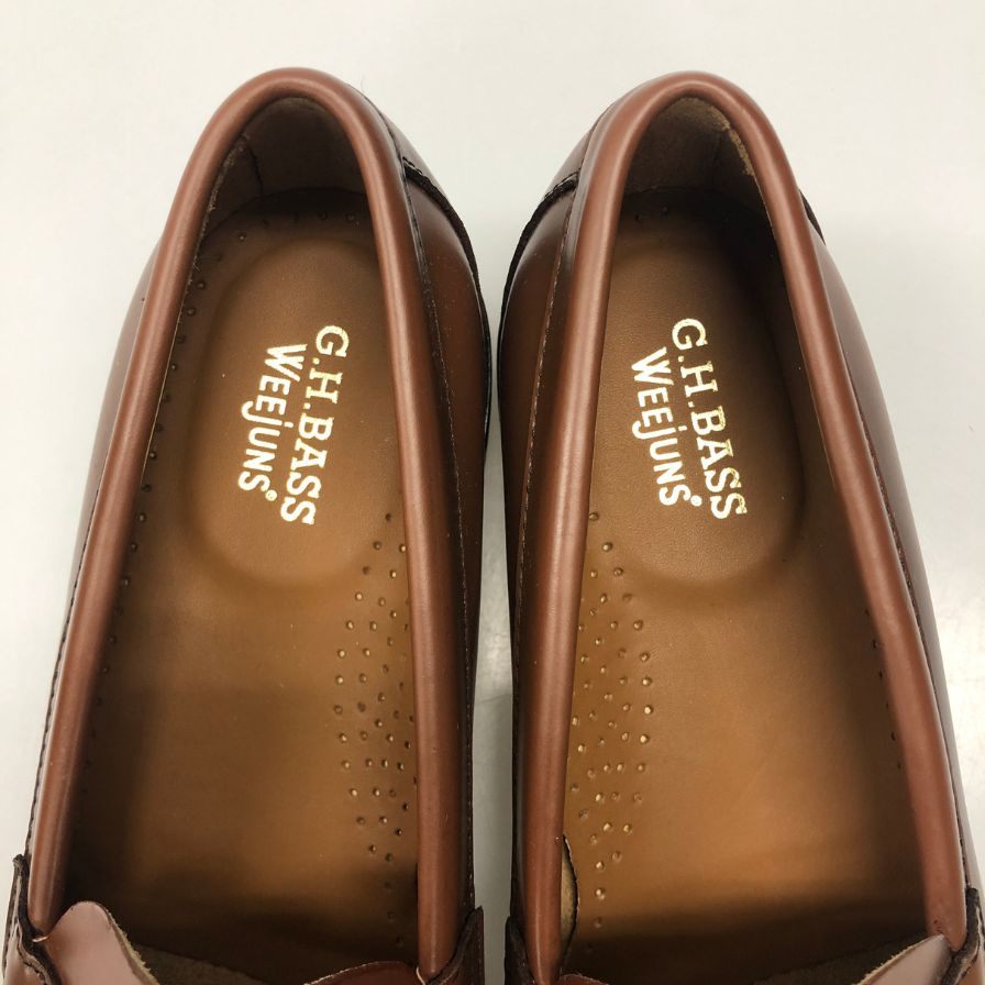 ジーエイチバス ローファー ウィージャンズ サイズ8.5 メンズ ブラウン G.H.Bass&Co. WEEJUNS LARSON 約27.0cm【AFD6】
