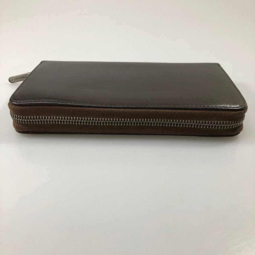 ホワイトハウスコックス ラウンドジップ ロングウォレット ホースハイド ダークブラウン 長財布 Whitehouse Cox【AFB55】