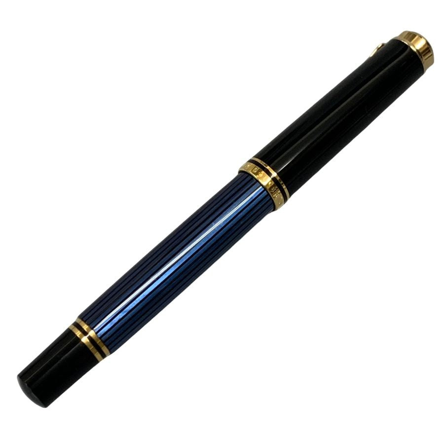 ペリカン 万年筆 スーベレーン 青縞 ブルーストライプ ペン先14C-585 PELIKAN Souveran【AFI14】
