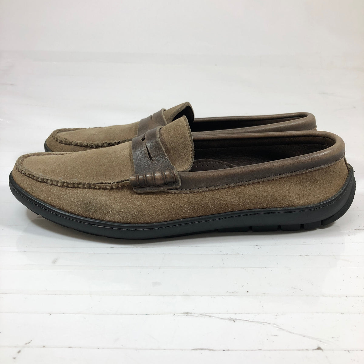 オールデン ケープコッドコレクション ペニーローファー スエード トープ メンズ サイズ9.5M ALDEN Cape Cod Collection 約27.5cm【ACF41-2】