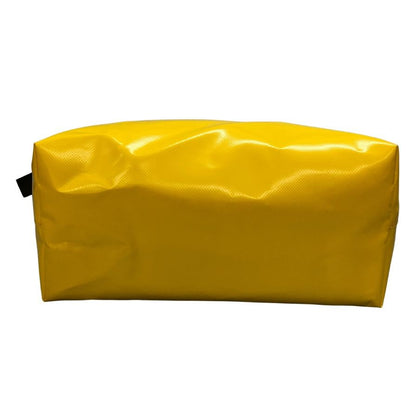 マルニ トライベッカ PVC ショッピングバック バイカラー ホワイト×イエロー MARIN【AFE5】