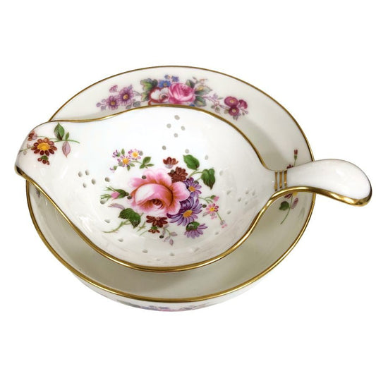 ロイヤルクラウンダービー ダービー ポジー ティーストレーナーセット ROYAL CROWN DERBY DERBY POSIES