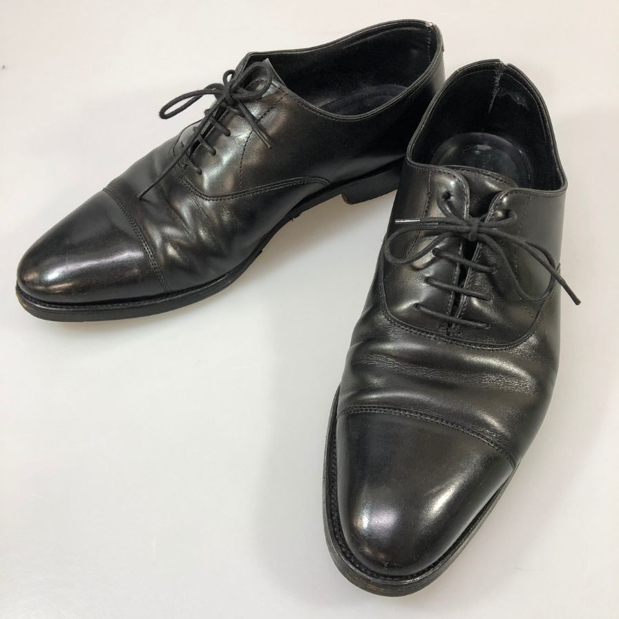 ジョンロブ レザーシューズ ストレートチップ シティ2 7000ラスト カーフ メンズ ブラック サイズUK7E JOHN LOBB ビジネスシューズ 約25.5cm【LA】【中古】