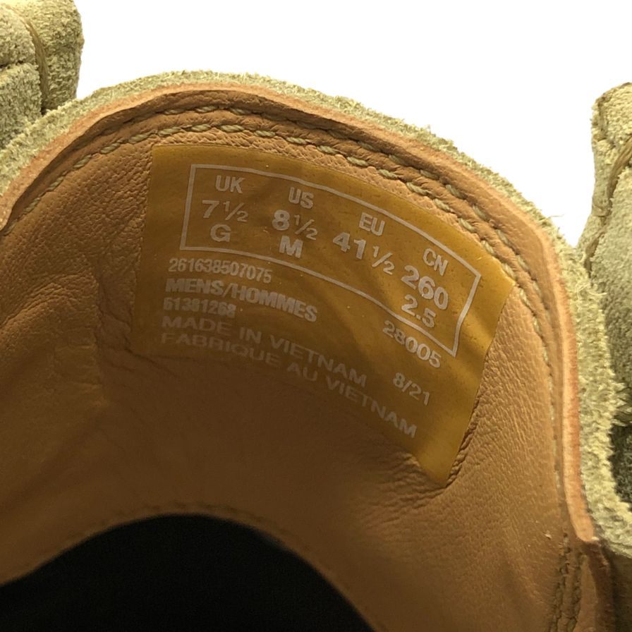 クラークス レザーシューズ ビームス別注 ワラビー BTBGTX ベージュ メンズ サイズUK7.5 CLARKS 約26.5cm【AFD4】