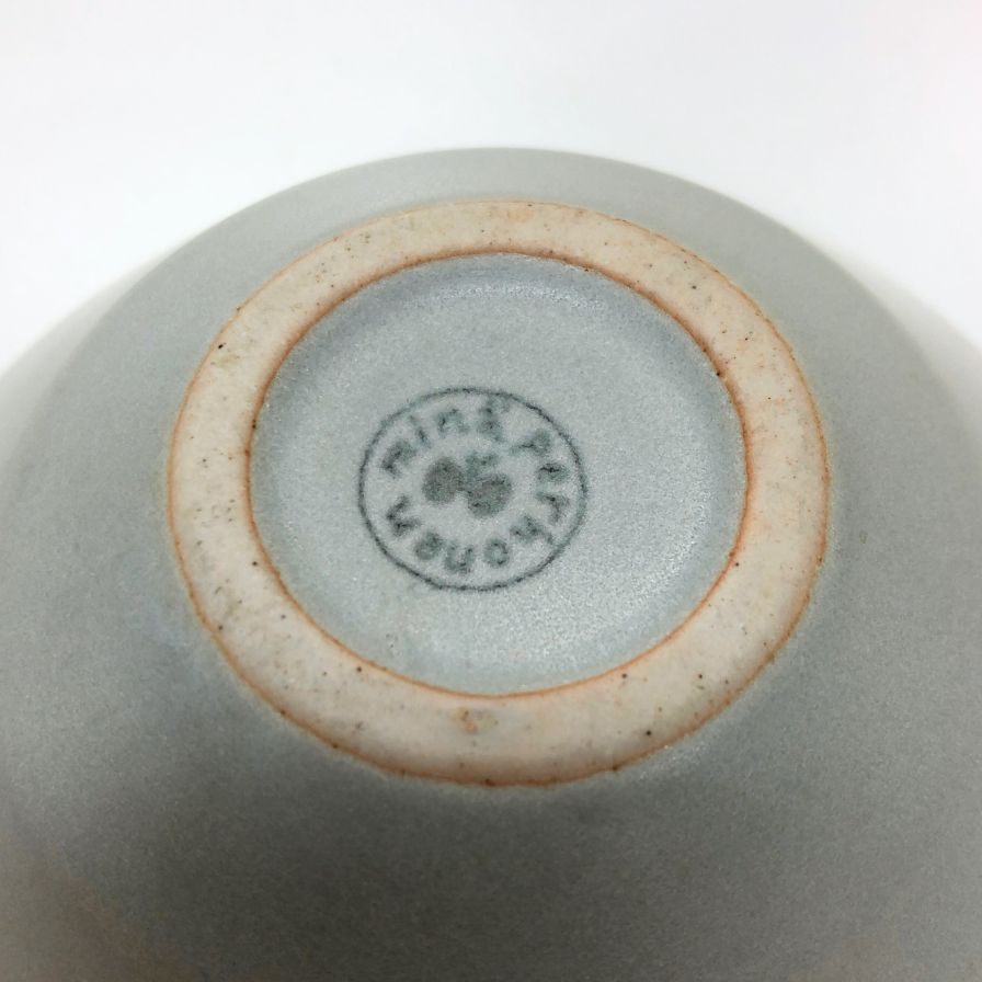 ミナペルホネン ボウル タンバリン 2点セット ピンク グレー 陶器 mina