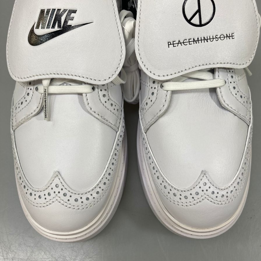 ナイキ×ピースマイナスワン ローカットスニーカー クウォンド 1 メンズ ホワイト サイズ27㎝  DH2482-100 NIKE×PEACEMINUSONE KWONDO1 約27.0cm【AFD3】