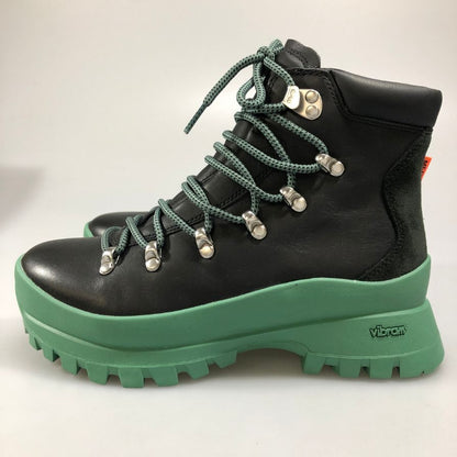 メレル ブーツ トレッキングブーツ Bristol MID レディース サイズ24 ブラック グリーン系 MERRELL 約24.0cm【AFD9-2】