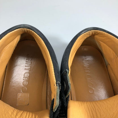 ジミー チュウ ハイカット スター スニーカーメンズ サイズ 43 ブラック  jimmy choo 約28.0cm【AFC47】