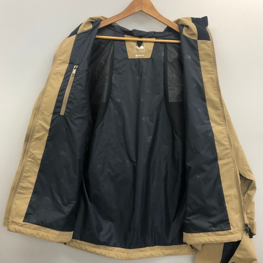 極美品◆ノースフェイス NPM62510 ストレージ ジャケット ナイロン メンズ ベージュ サイズL THE NORTH FACE 【AFA12】
