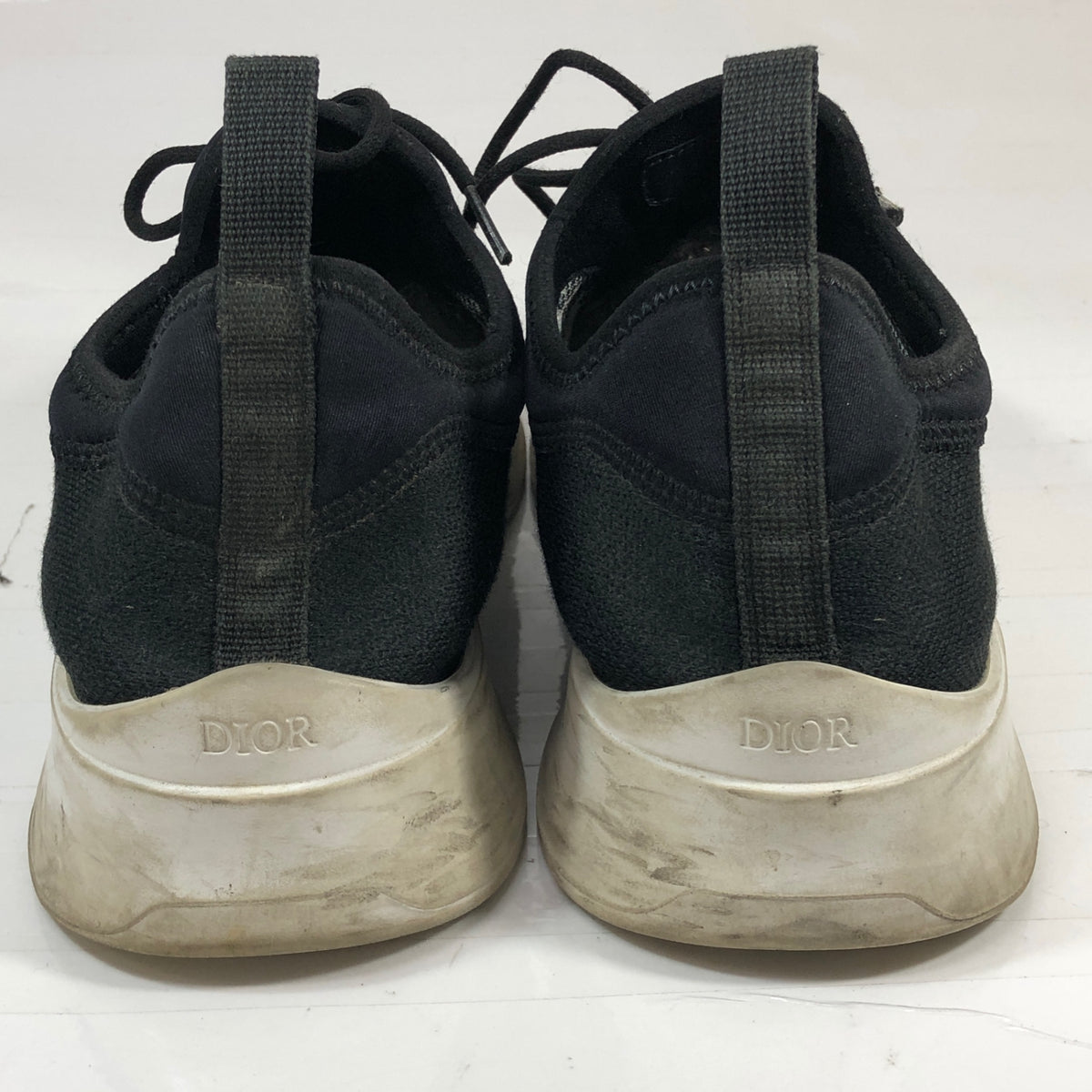 ディオール オム スニーカー B25 メッシュ ブラック メンズ サイズ41 21ELS DIOR HOMME 約26.0cm【AFC30】