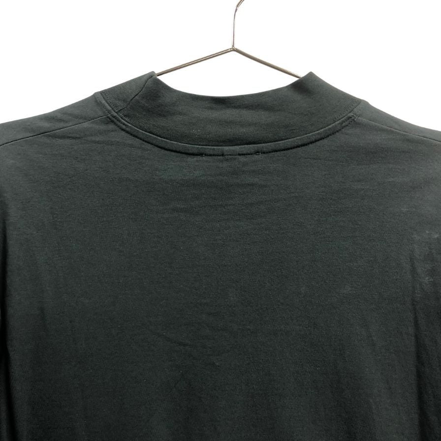 美品◆エラシオ 長袖Tシャツ モックネック グリーン メンズ サイズ3 ELACIO 【AFB46】