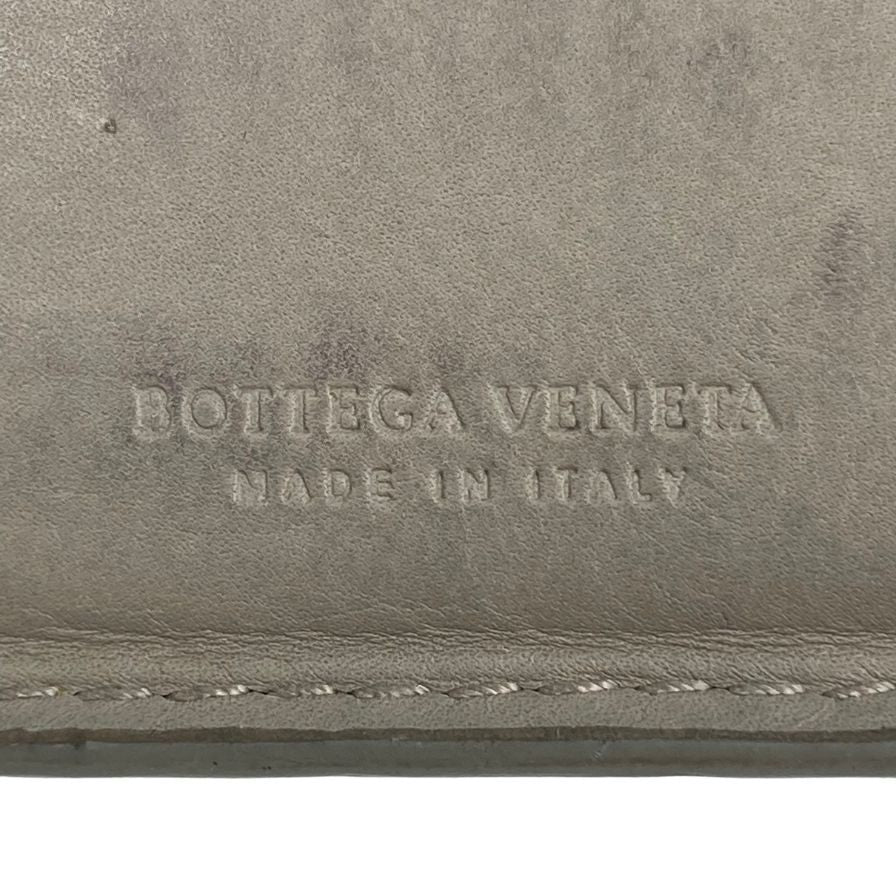 ボッテガヴェネタ マネークリップ イントレチャート グレー系 メンズ BOTTEGA VENETA【AFI11】