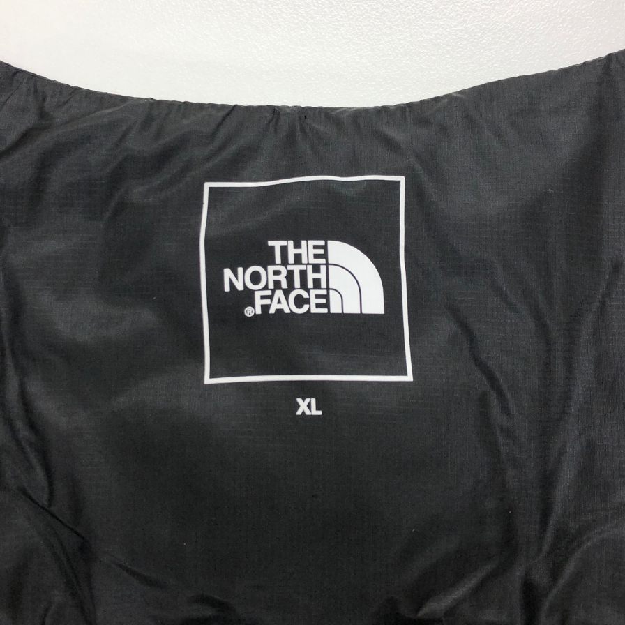美品◆ノースフェイス ダウンジャケット NY82213 サンダー ラウンドネック ブラック サイズXL メンズ THE NORTH FACE 【AFA24】