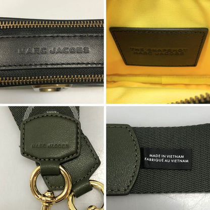 マークジェイコブス ショルダーバッグ スナップショット ザ カモ ジャカード レディース 総柄 ゴールド金具 MARC JACOBS【AFE5】