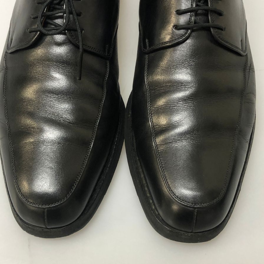 スコッチ グレイン ヒロカワ ラスト33 U チップ 外羽根  メンズ サイズ 6ハーフ ブラック Scotch grain 約25.0cm【AFC8】