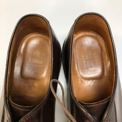 オールデン プレーントゥ 990 コードバン ブラウン メンズ サイズ10 ALDEN ビジネスシューズ 約28.0cm【LA】【中古】
