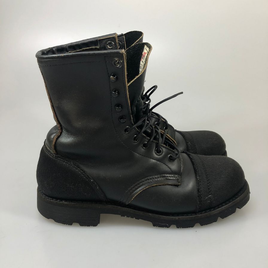 レッドウィング レザーブーツ 4420 PT91 スチールトゥ バリスティックナイロン アイアンレンジャー メンズ US7.5D ブラック REDWING 約25.5cm【AFC34】