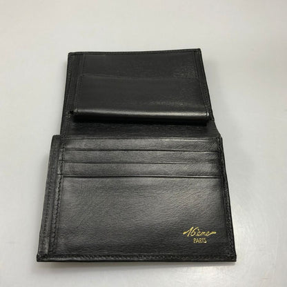 セイジエム パリ 二つ折り財布 レザー 総柄 レディース ゴールド金具16eme paris【AFI14】