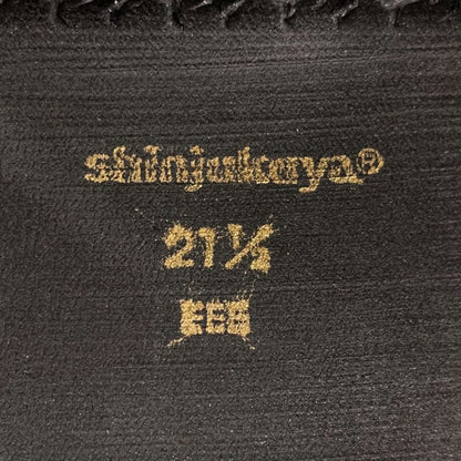 新宿屋 レザーパンプス リザード 2040-405 ダークブルー 21.5㎝ レディース shinjukuya 約21.5cm【7-18】
