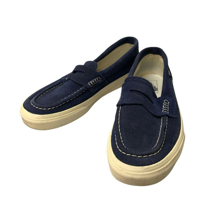 ヴァンズ スエード ローファー V96S メンズ サイズ26.5 ネイビー  Vans 約26.5cm【AFC9】