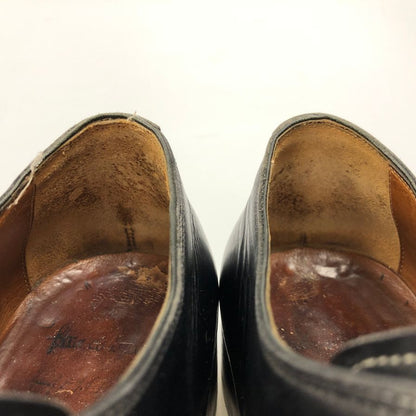 サントーニ レザーシューズ 6019 革靴 ブラック サイズ6.5 メンズ Santoni 約25.5cm【AFC9】