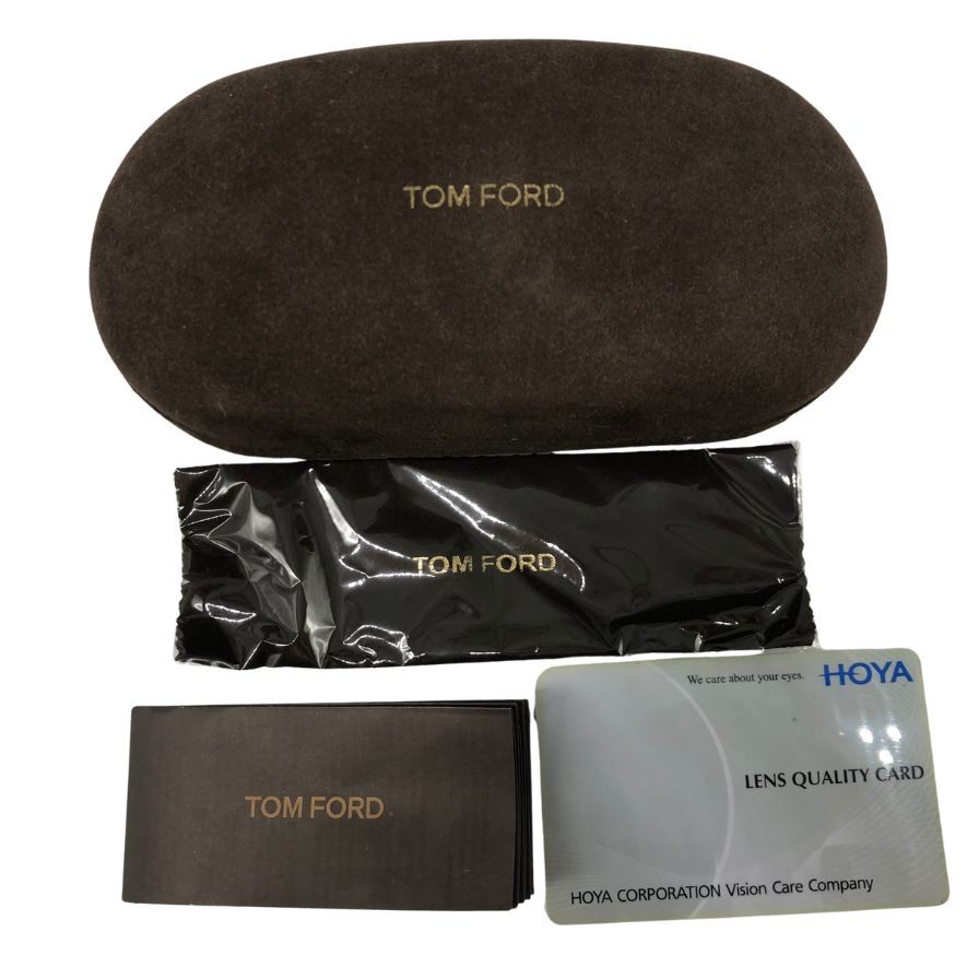 トムフォード 眼鏡 Cary TF58-F 度入りべっ甲柄 レンズブラウン  サイズ52□20 140 TOM FORD【AFI14】