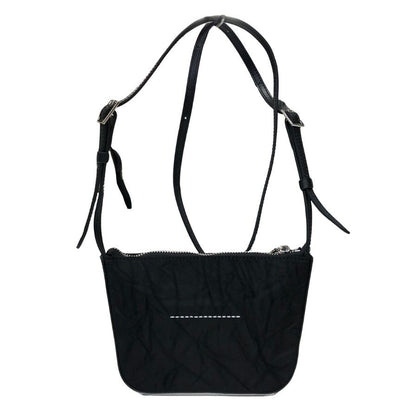 エムエムシックス メゾンマルジェラ ミニショルダーバッグ ナイロン ブラック レディース SB5ZI0008 MM6 Maison Margiela【AFE6】