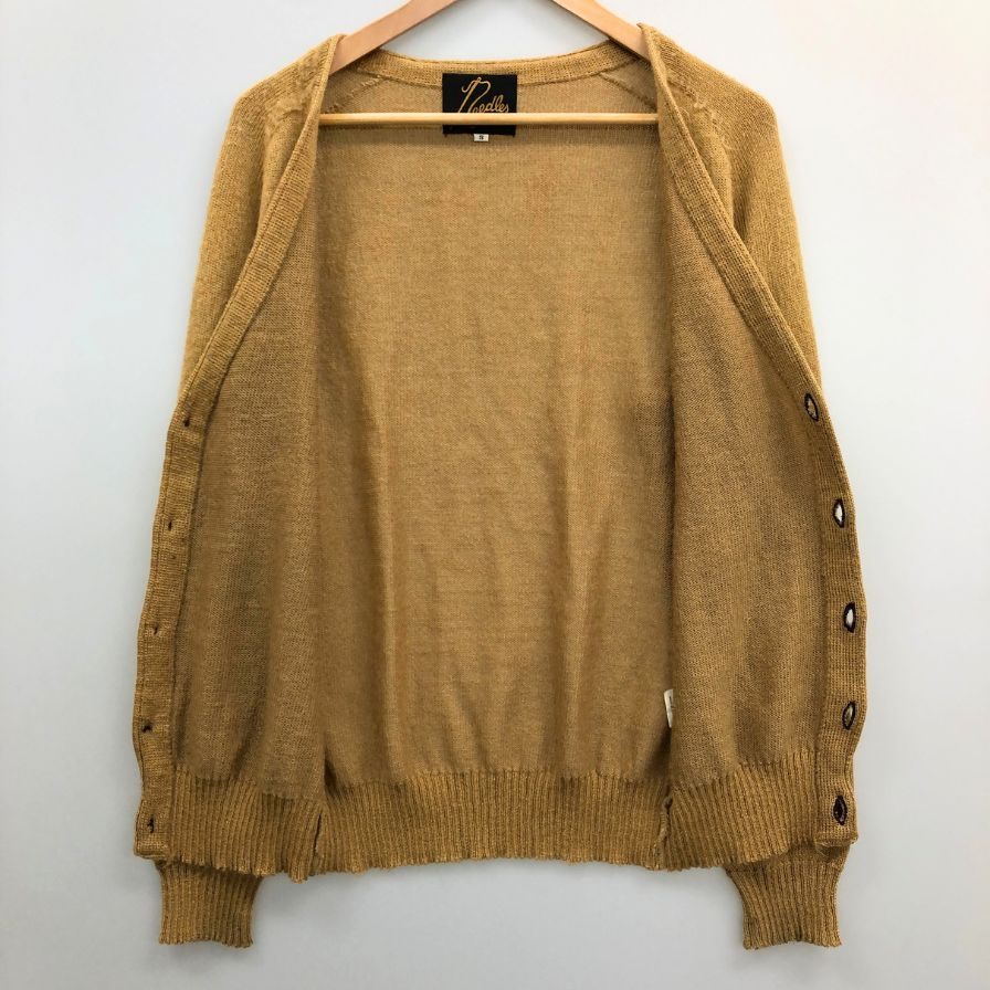 中古◆ニードルズ カーディガン メンズサイズS ブラウン Needles 【AFB34】