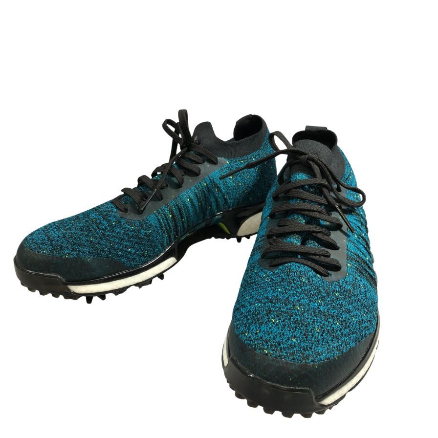 アディダス ゴルフシューズ ツアー360 XT プライムニット TOUR360 XT PK PRIMEKNIT グリーン メンズ サイズ26㎝ F35407 ADIDAS【AFC47】【中古】