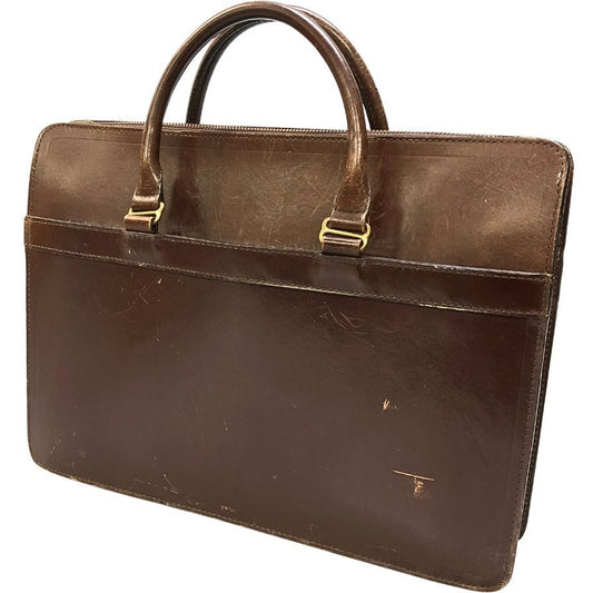 ホワイトハウスコックス ビジネスバッグ ブライドルレザー ブラウン Whitehouse Cox【AFE5】