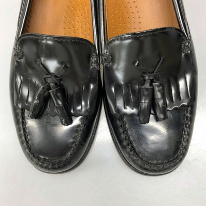 ジーエイチバス タッセルローファー  レディース ブラック サイズUS7 G.H.BASS ローファー 約24.5cm【LA】【中古】