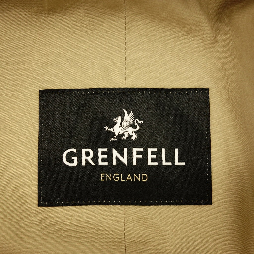 Very good condition ◆Grenfell Hunting Jacket Shooter Grenfell Cross Men's Beige Size 40 GRENFELL shooter [LA] 