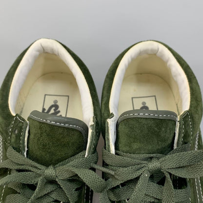 ヴァンズ バンズ スニーカー オールドスクール ピッグ スエード メンズ サイズ25cm グリーン VANS 約25.0cm【AFD7】