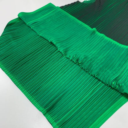 極美品◆プリーツプリーズ カットソー サンプル品 PP88JT541 グリーン サイズ5 PLEATS PLEASE ISSEY MIYAKE 【AFB1】