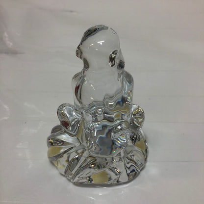 バカラ クリスタルオブジェ 干支 猿 Baccarat【AFB55】【中古】