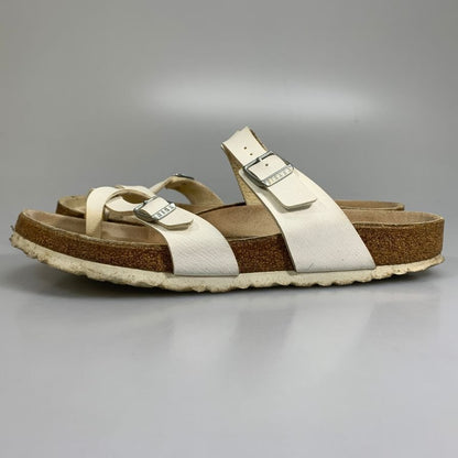 ビルケンシュトック サンダル クロスベルト MAYARI メンズ サイズ42 ホワイト Birkenstock 約27.0cm【AFC33】