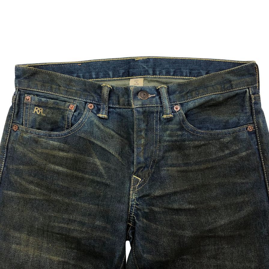 ダブルアールエル ラルフローレン デニムパンツ スリム メンズ サイズ27 RALPH LAUREN RRL 【AFB40】