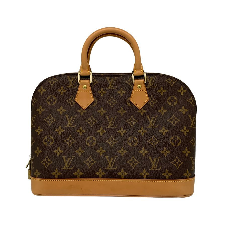 ルイヴィトン ハンドバッグ モノグラム アルマ 01年製 M51130 レザー キャンバス ブラウン レディース LOUIS VUITTON【AFE11】