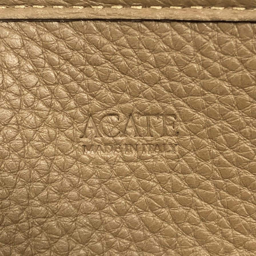 アカーテ トートバッグシロッコM レザー  タッセル ユニセックス ブラウン ACATE【AFE4】